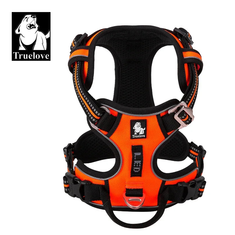 Truelove Pet Explosion-proof Dog Harness Camouflage Reflective Nylon Special Edition and Upgrade Version Easy to Adjust TLH5653