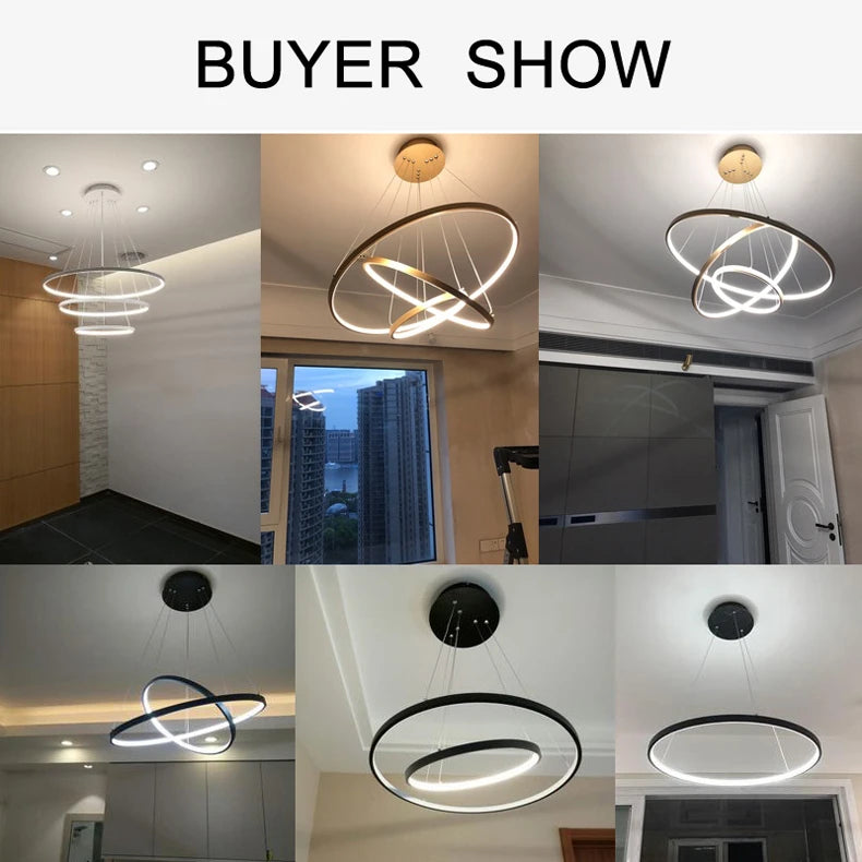 Modern Led Ceiling Chandelier Villa Living Room Bedroom Dining Room Iron Chandelier Home Interior Lighting Decorative Lights