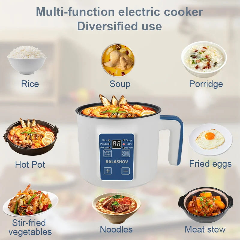 Electric Rice Cooker Single Double Layer 220V Multi Cooker Non-Stick Smart Mechanical MultiCooker Steamed Rice Pot For Home