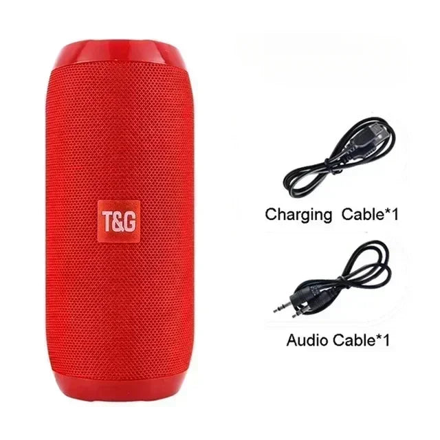 Portable Speaker Wireless  Bluetooth-compatible Subwoofer Outdoor Waterproof Loudspeaker Stereo Surround Support FM RadioTF