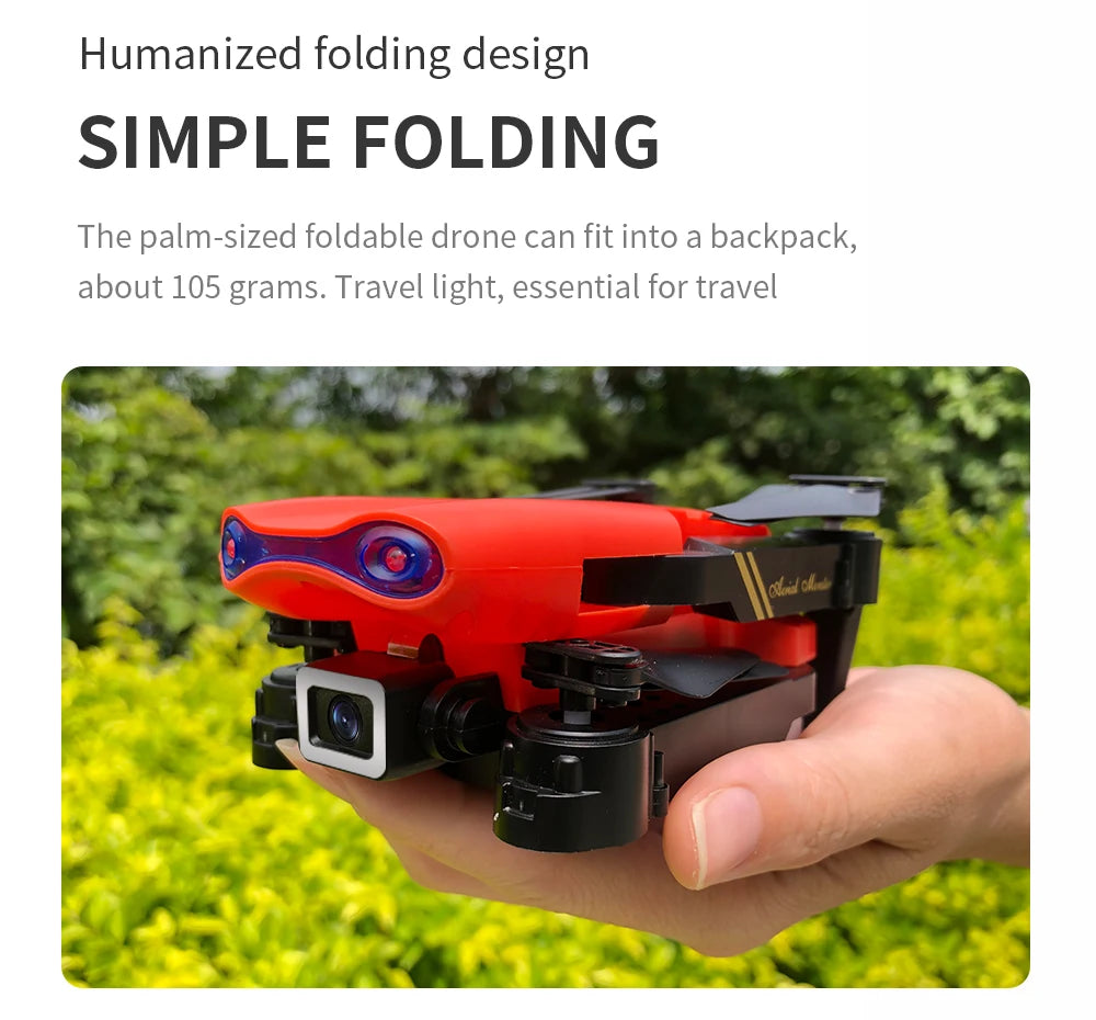 E99 K3 Pro HD 4k Drone Camera High Hold Mode Foldable Mini RC WIFI Aerial Photography Quadcopter Toys Helicopter with 2 Battery