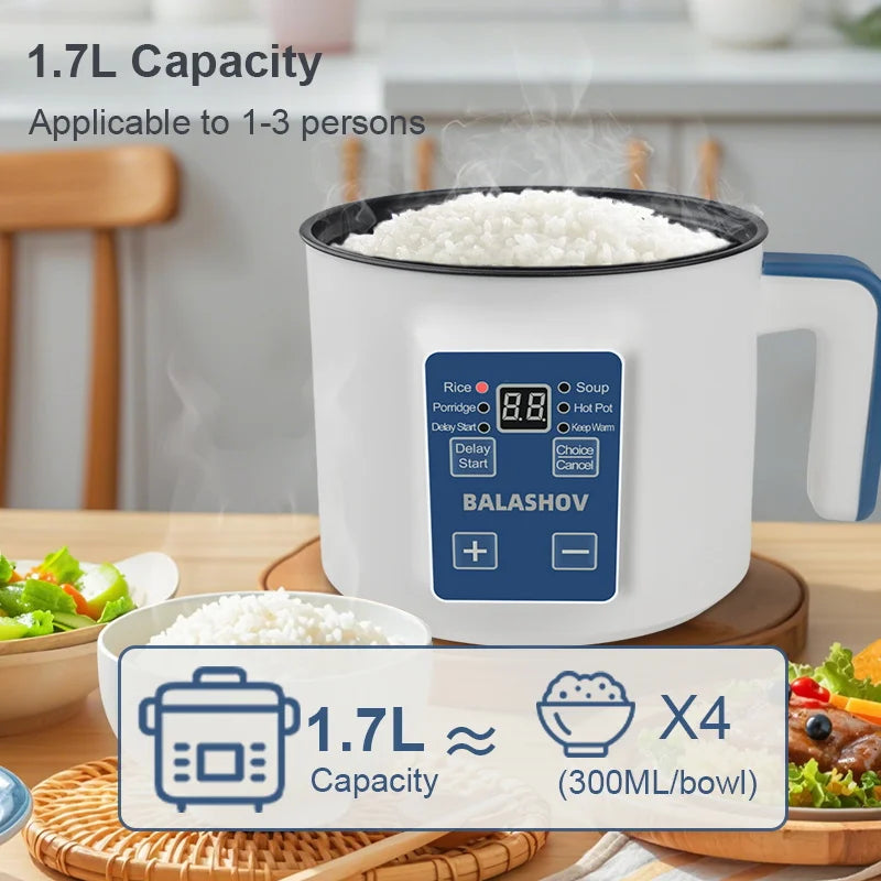 Electric Rice Cooker Single Double Layer 220V Multi Cooker Non-Stick Smart Mechanical MultiCooker Steamed Rice Pot For Home