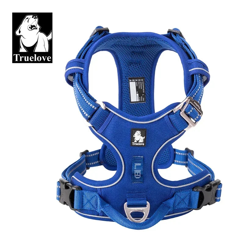 Truelove Pet Explosion-proof Dog Harness Camouflage Reflective Nylon Special Edition and Upgrade Version Easy to Adjust TLH5653