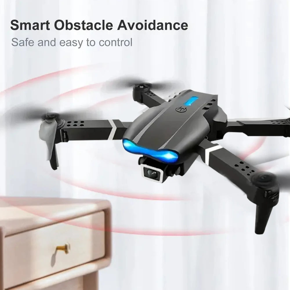 E99 K3 Pro HD 4k Drone Camera High Hold Mode Foldable Mini RC WIFI Aerial Photography Quadcopter Toys Helicopter with 2 Battery