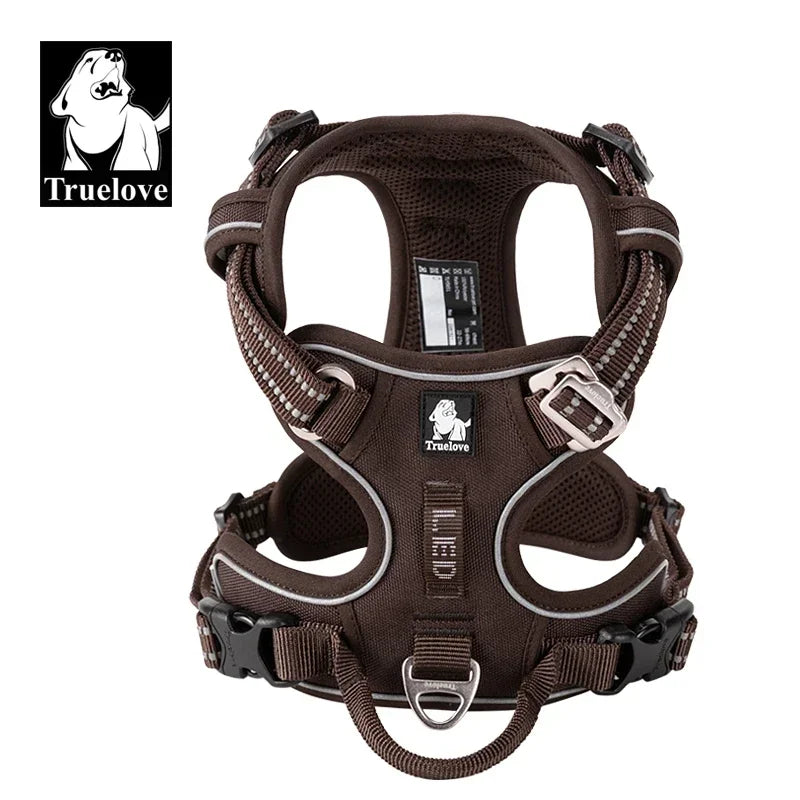 Truelove Pet Explosion-proof Dog Harness Camouflage Reflective Nylon Special Edition and Upgrade Version Easy to Adjust TLH5653