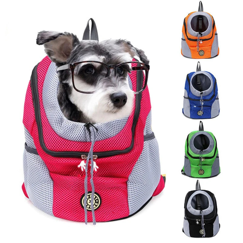 VIP Dog Backpack for Small Large Dogs Cats Double Shoulder Carrier Bag Portable Pet Travel Backpack Pet Carrying Supplies