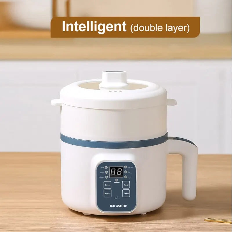 Electric Rice Cooker Single Double Layer 220V Multi Cooker Non-Stick Smart Mechanical MultiCooker Steamed Rice Pot For Home