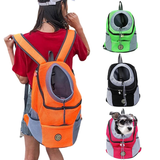 VIP Dog Backpack for Small Large Dogs Cats Double Shoulder Carrier Bag Portable Pet Travel Backpack Pet Carrying Supplies