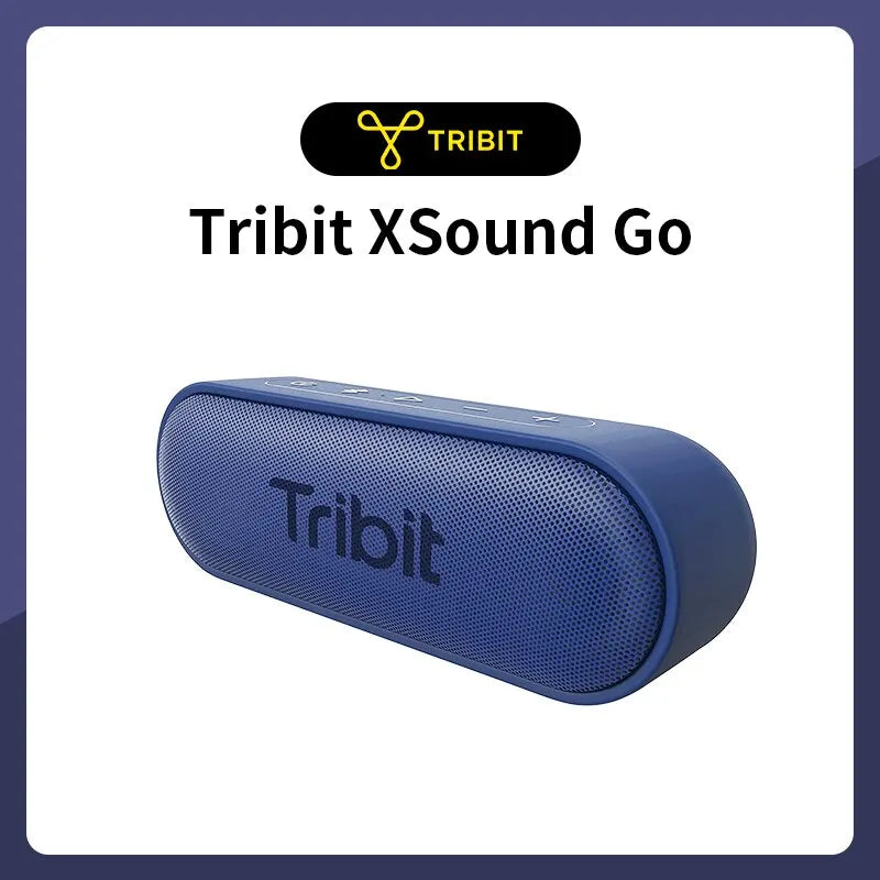 Tribit XSound Go Portable Bluetooth Speaker IPX7 Waterproof Better Bass 24-Hour Playtime For Party Camping Speakers Type-C AUX