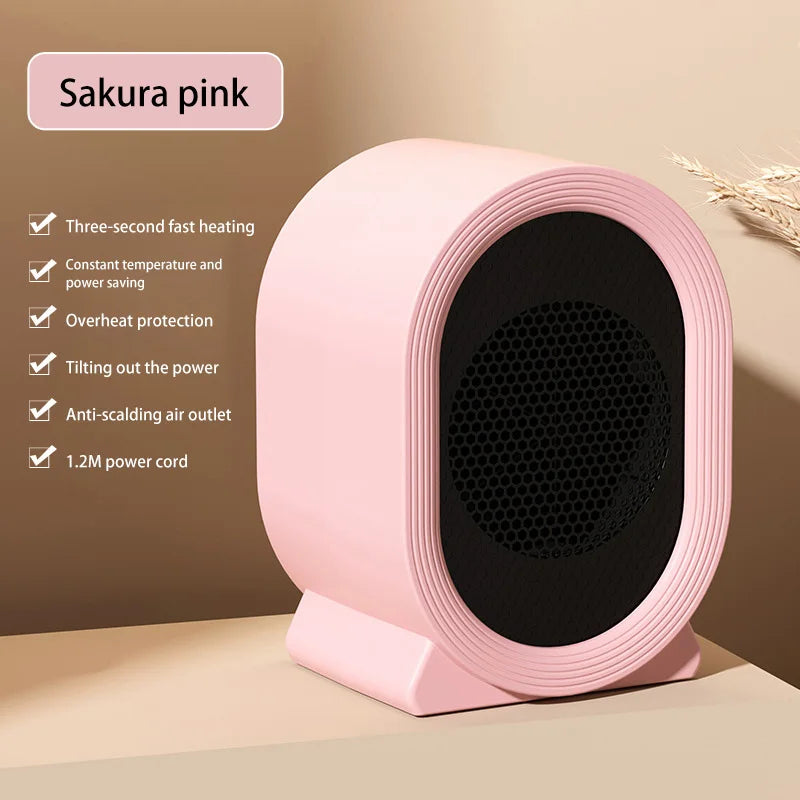 Xiaomi Desktop Heater Vertical Heater Home Bedroom Small Electric Heater Dormitory Quick Heat Heater Suitable for Home Office