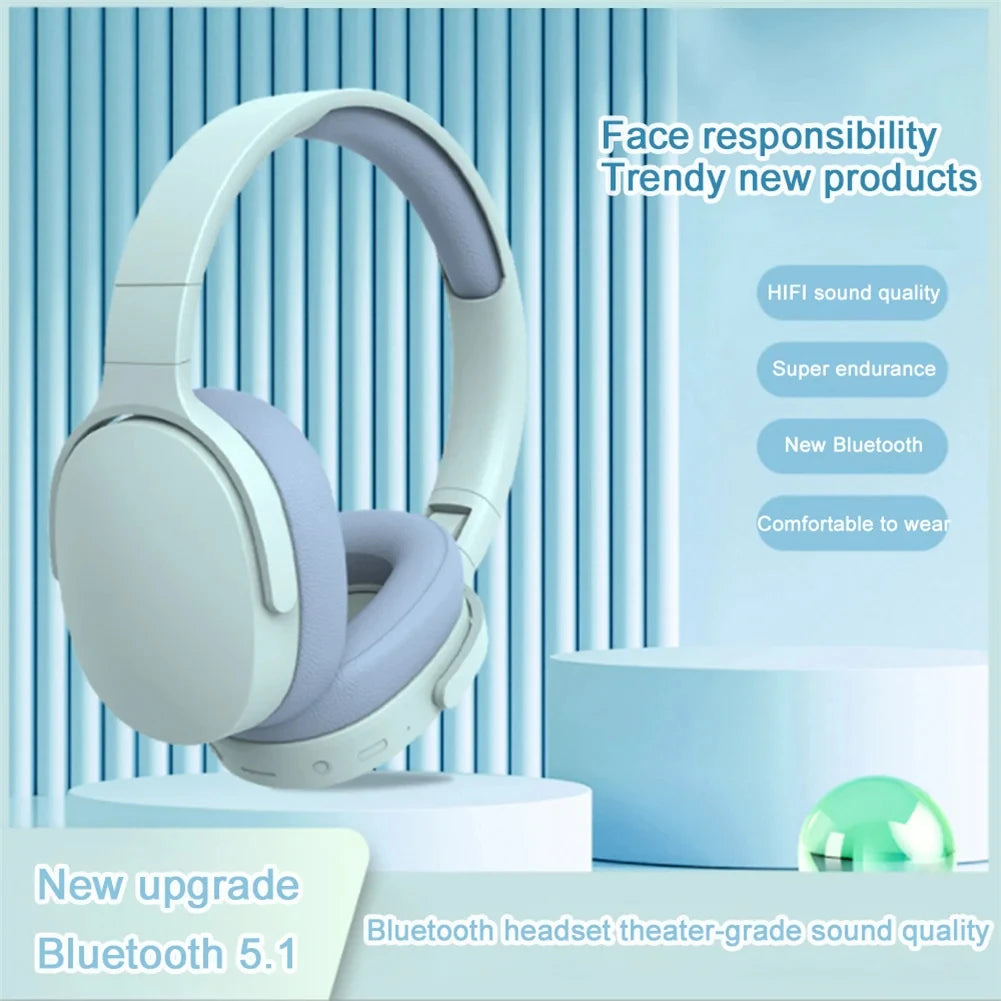 Xiaomi Wireless Headphones P2961 Bluetooth 5.3 Over-ear Earphone For Samsung iPhone Stereo Hifi Headset Game Earbuds With Mic