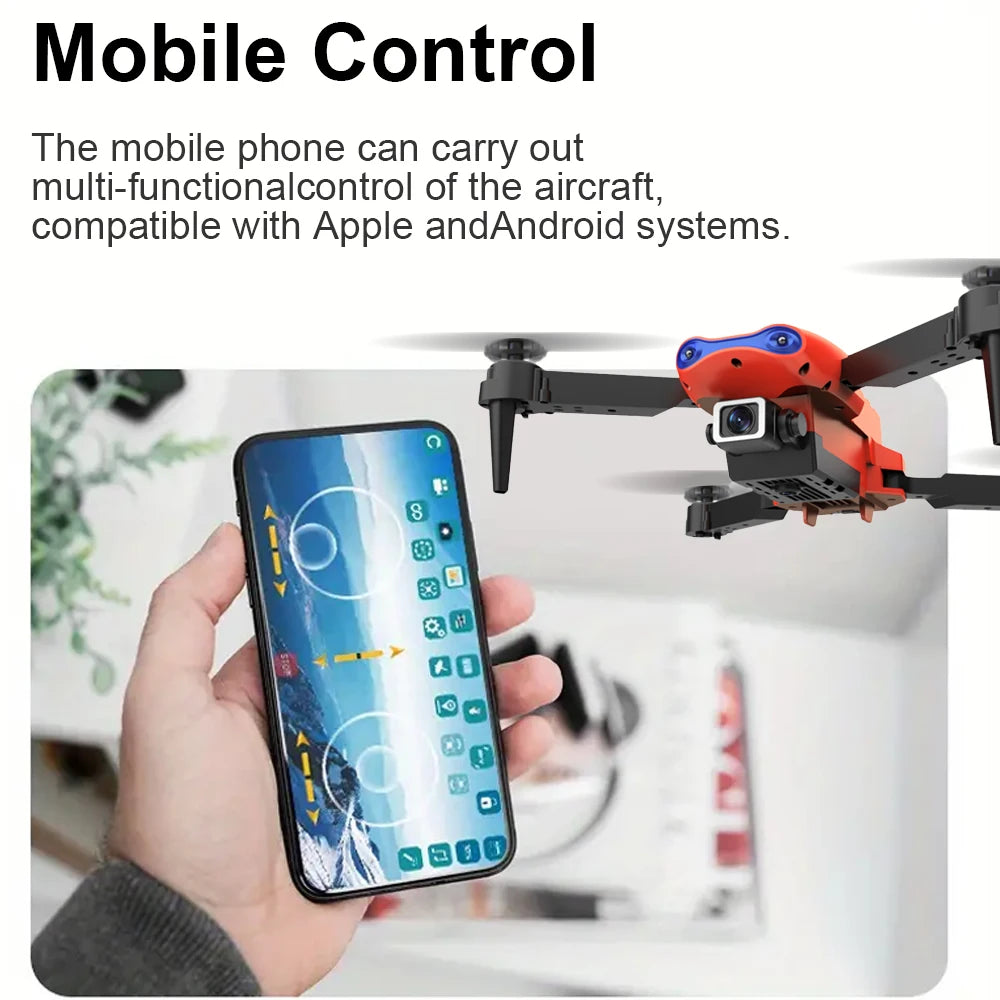 E99 K3 Pro HD 4k Drone Camera High Hold Mode Foldable Mini RC WIFI Aerial Photography Quadcopter Toys Helicopter with 2 Battery