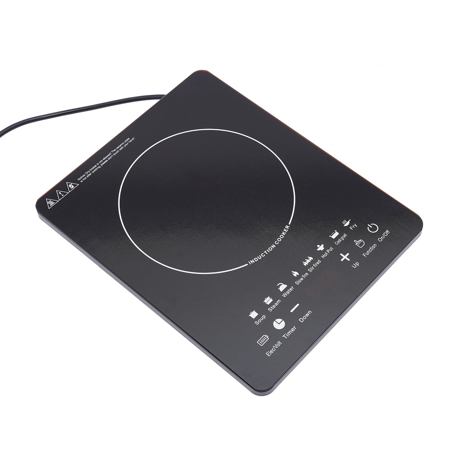 2200W Portable Kitchen Countertop Induction Cooktop Burner Electric Hot Stove