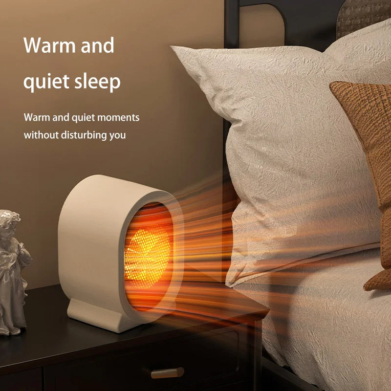 Xiaomi Desktop Heater Vertical Heater Home Bedroom Small Electric Heater Dormitory Quick Heat Heater Suitable for Home Office